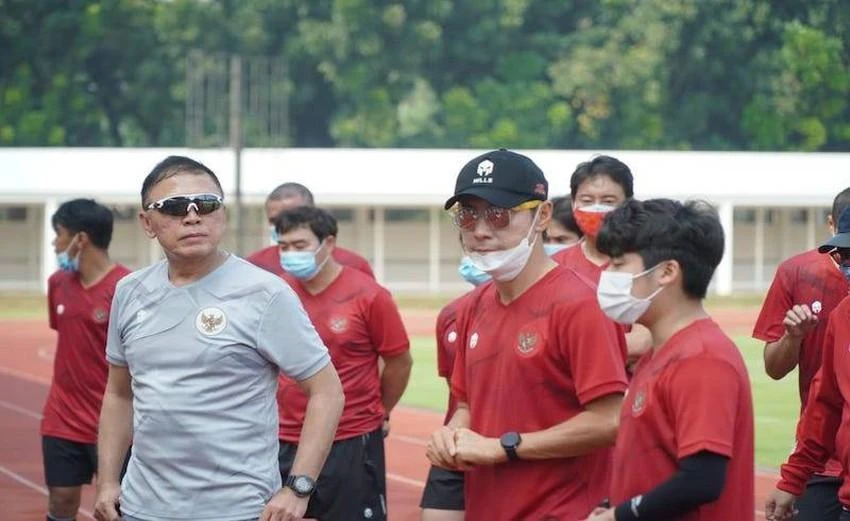 U-23 Indonesia gặp U-23 VN ngay ngày khai mạc bóng đá nam SEA Games 31, ngày 6-5. Ảnh: Bola