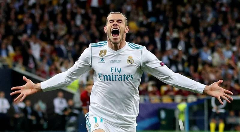 Chín năm đá cho Real, Bale ghi hơn 100 bàn. Ảnh: Getty