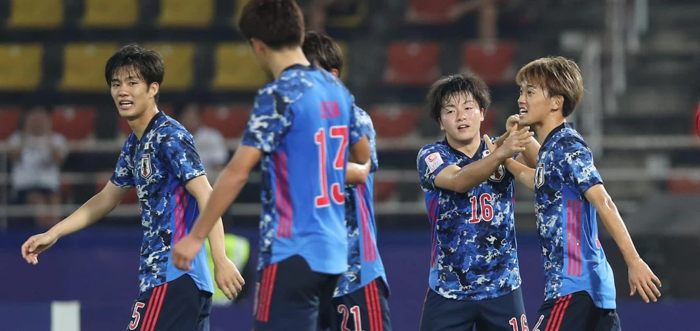 Nhật ghi danh vào bán kết cùng Úc và chủ nhà Uzbekistan. Ảnh: AFC Nhật ghi danh vào bán kết cùng Úc và chủ nhà Uzbekistan. Ảnh: AFC