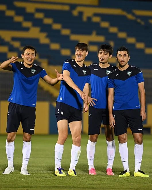 Tiền đạo Shomuradov (14) đang đá cho AS Roma sẽ đối đầu với Thái Lan. Ảnh: B.P