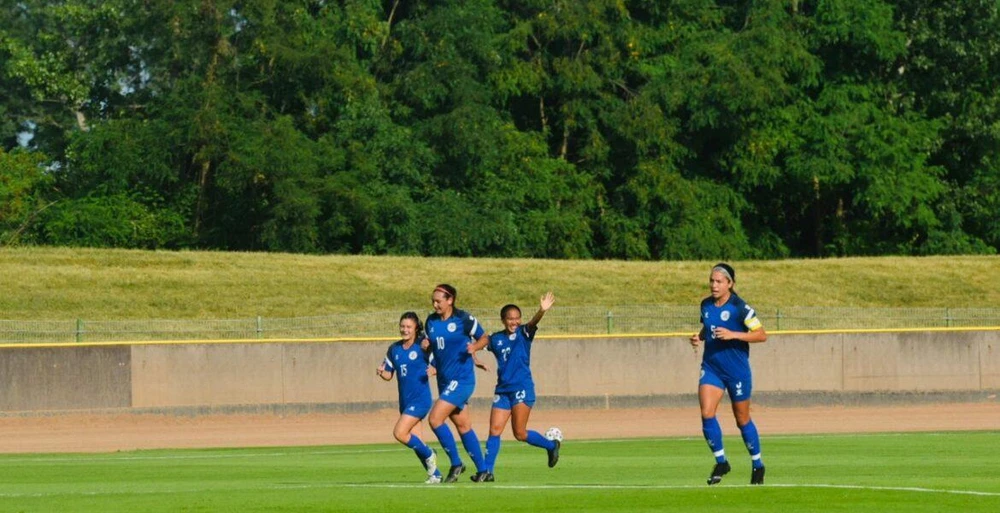 Tuyển Philippines đang có chuyến tập huấn rất âm thầm tại châu Âu. Ảnh: Phi Star.