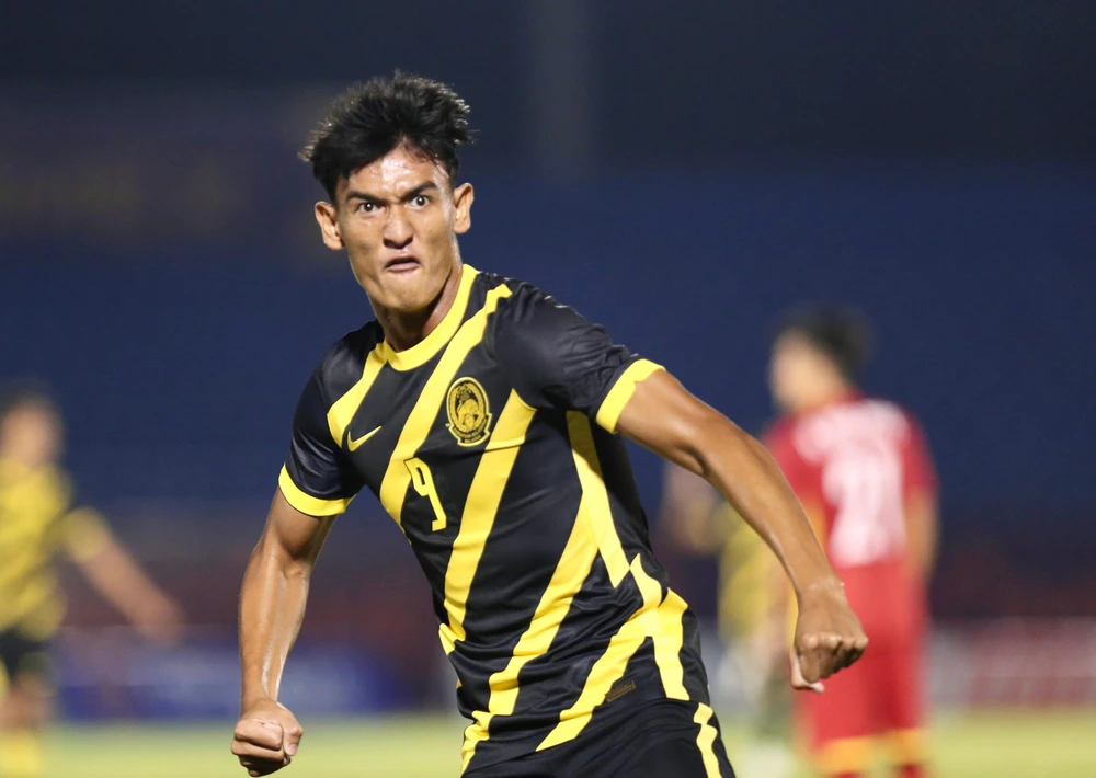 U-19 Malaysia rất...xương với U-19 VN dù hôm nay VN thắng. Ảnh: K.H
