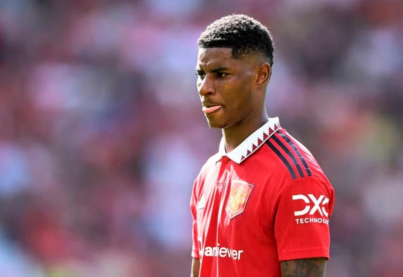 Marcus Rashford thì như kẻ vô hồn.