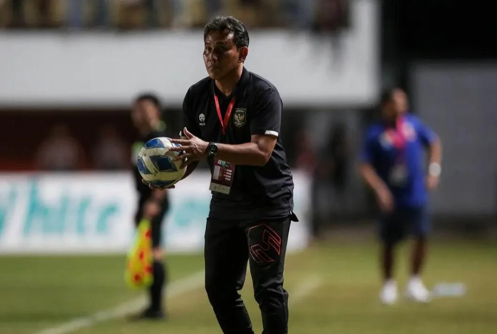 HLV Bima Sakti mang về ngôi vô địch U-16 Đông Nam Á cho Indonesia. Ảnh: CTP