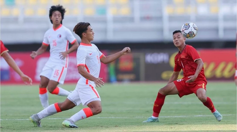 VN thắng dễ Hong Kong 5-1. Ảnh: CTP