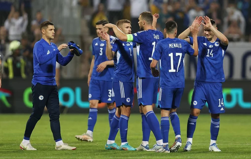 Nhiều tuyển thủ Bosnia Herzegovina sợ vạ lây khi đá với đội tuyển đang bị UEFA và FIFA trừng phạt. Ảnh: TASS