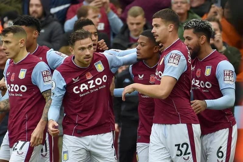 Aston Villa kết thúc gần 10 ngàn ngày mới thắng được MU tại Aston Villa. Ảnh: Getty