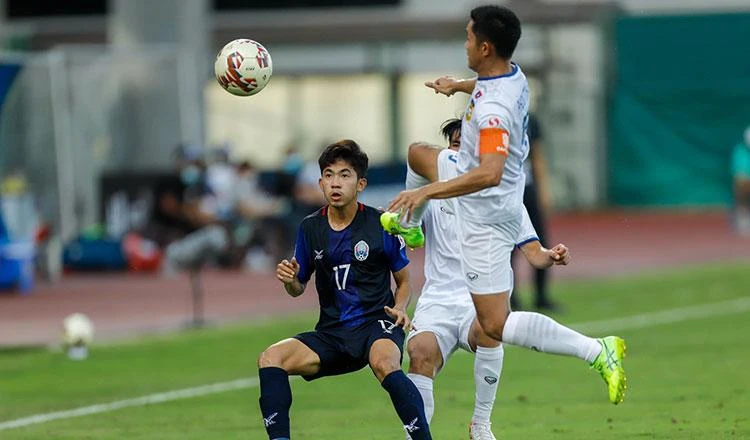 Hai năm qua, các cấp độ đội tuyển Campuchia đá giải Đông Nam Á đến vòng loại châu Á toàn thua thảm. Ảnh: K.T