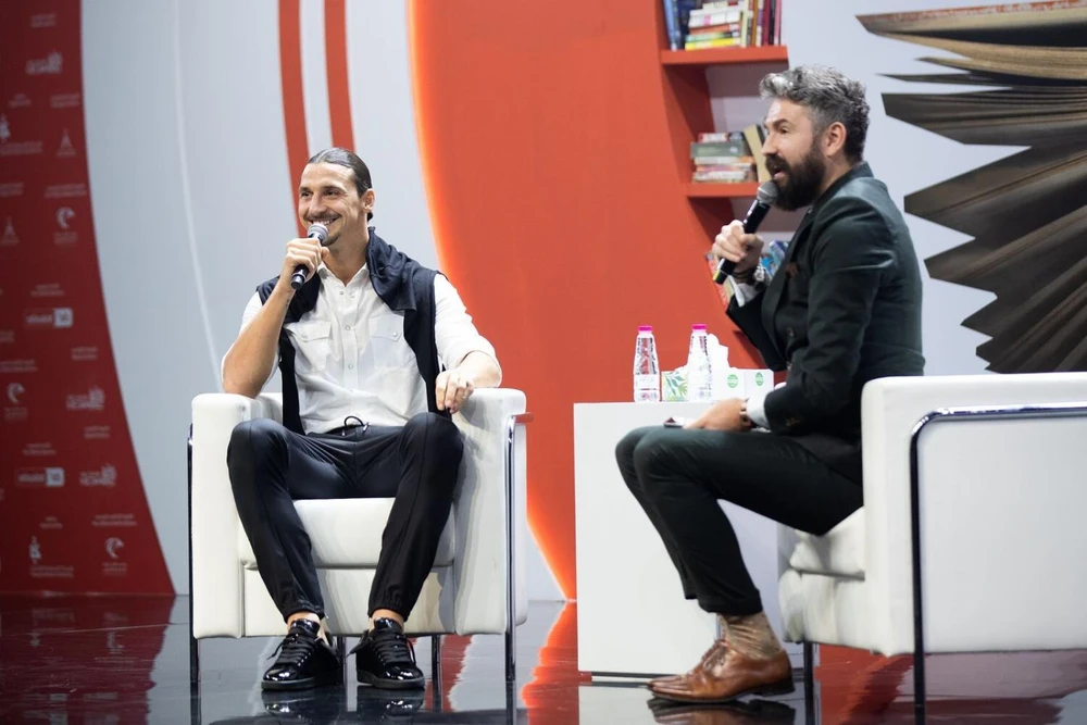 Tiền đạo tuyển Thuỵ Điển Ibrahimovic