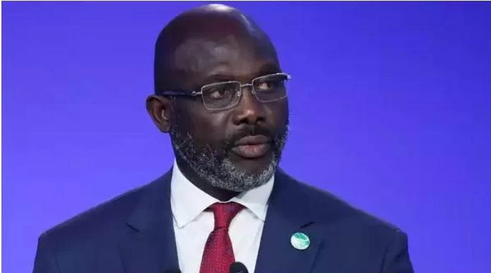 George Weah, ông bố huyền thoại- Cựu Quả bóng vàng châu Âu nay là Tổng thống của Liberia. Ảnh: Getty