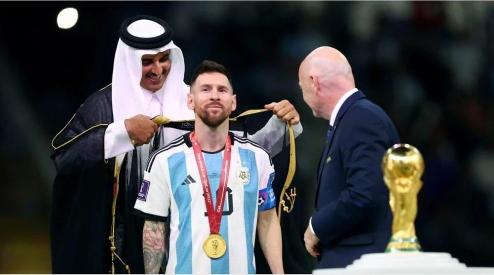Messi tăng giá sau World Cup 2022, nhưng chẳng giúp gì được PSG. Ảnh: Getty