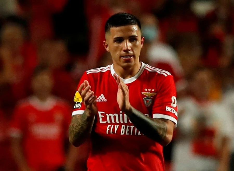 Enzo Fernandez từ Benfica về Chelsea giá 131,46 triệu USD. Ảnh: Reuters.