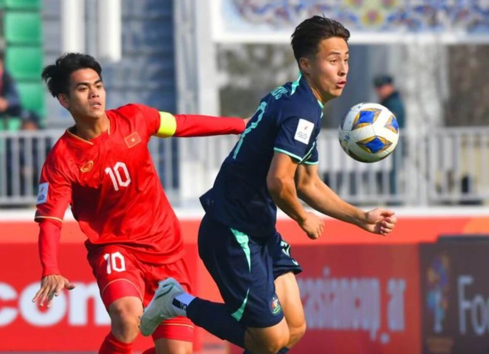 Đội trưởng Khuất Văn Khang sẽ cầm nhịp lối chơi U-20 VN. Ảnh: AFC Đội trưởng Khuất Văn Khang sẽ cầm nhịp lối chơi U-20 VN. Ảnh: AFC