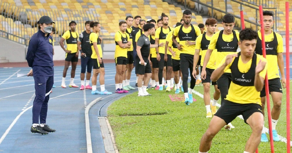 Tuyển Malaysia phải thắng Turkmenistan trong trận giao hữu tối 23-3. Ảnh: NST Tuyển Malaysia phải thắng Turkmenistan trong trận giao hữu tối 23-3. Ảnh: NST