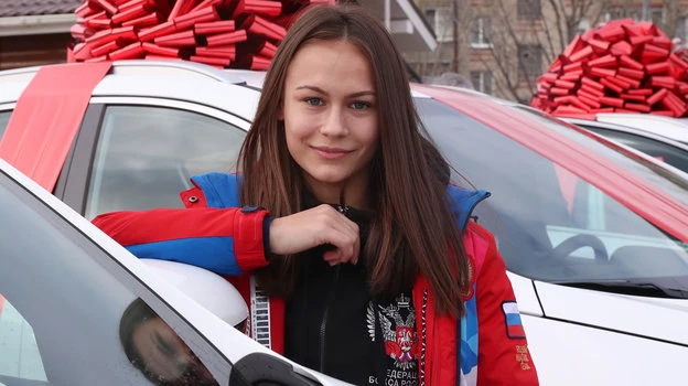 Nữ VĐV Ekaterena Pasieva tham dự đại hội Thiện chí ALBA. Ảnh: S.E