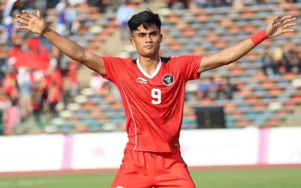 Ramadhan góp cú đúp vào chiến thắng "5 sao" của Indonesia. Ảnh: CTP