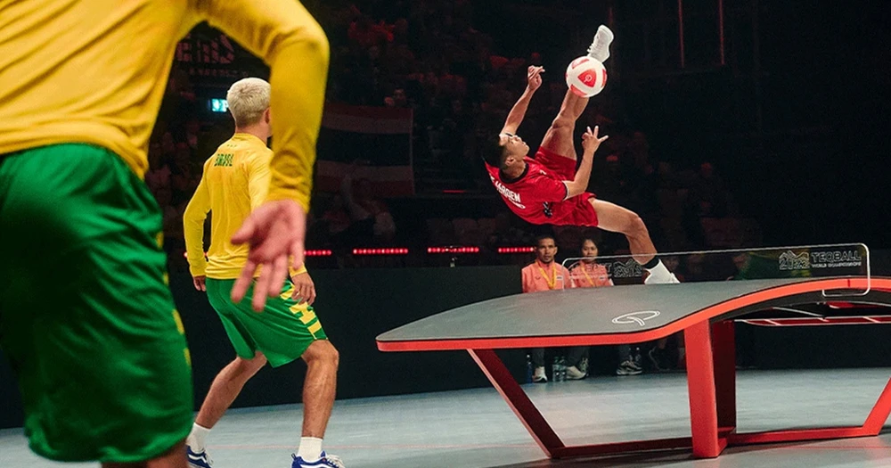 Tìm hiểu “môn lạ” Teqball ở SEA Games 32 ảnh 1