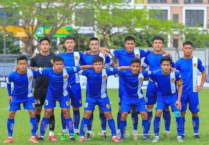 Đội Trẻ Quảng Nam đang thi đấu giải hạng nhì quốc gia. Ảnh: CTP