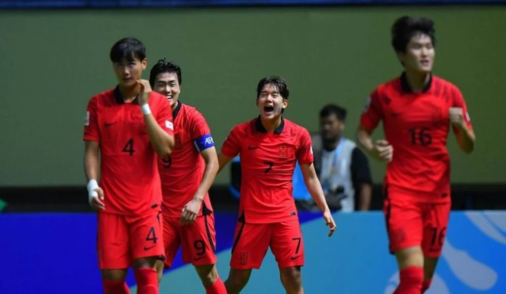 Hàn Quốc có vui mừng sau khi kết thúc trận cuối cùng tối nay (2-7)? Ảnh: AFC