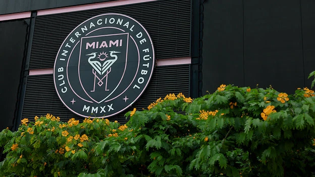 Biểu tượng của Inter Miami là chim hạc ở Florida. Ảnh: S.E