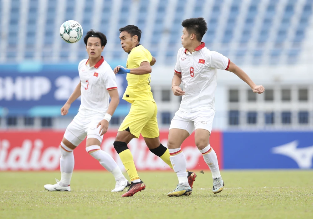 Việt Nam đã giải quyết đối thủ theo một thế trận rất dễ dàng. Ảnh: ANH THỎA