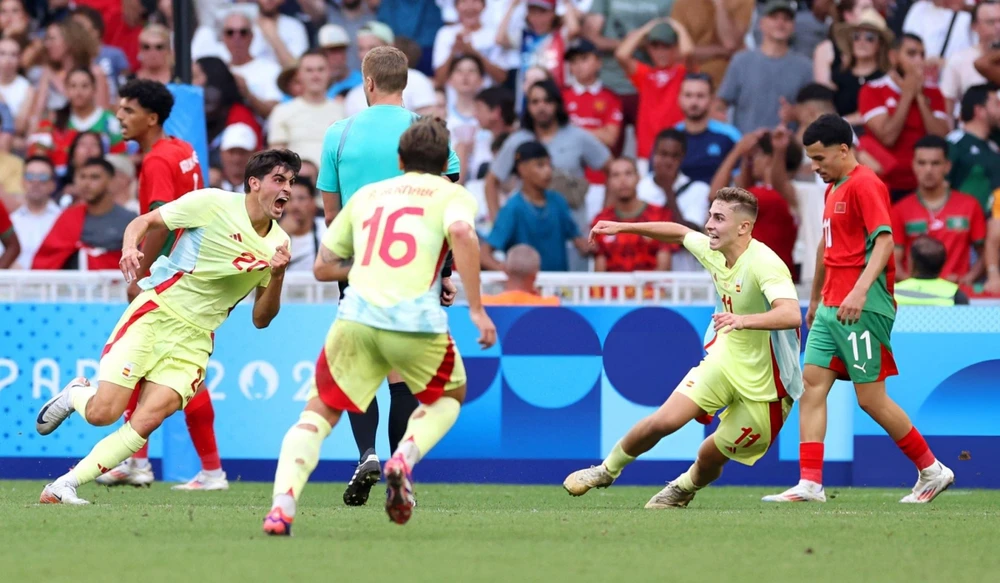 Cả Pháp và Tây Ban Nha đều xứng đáng giành HCV môn bóng đá nam Olympic Paris 2024 nhưng chỉ có 1 đội giành chiến thắng