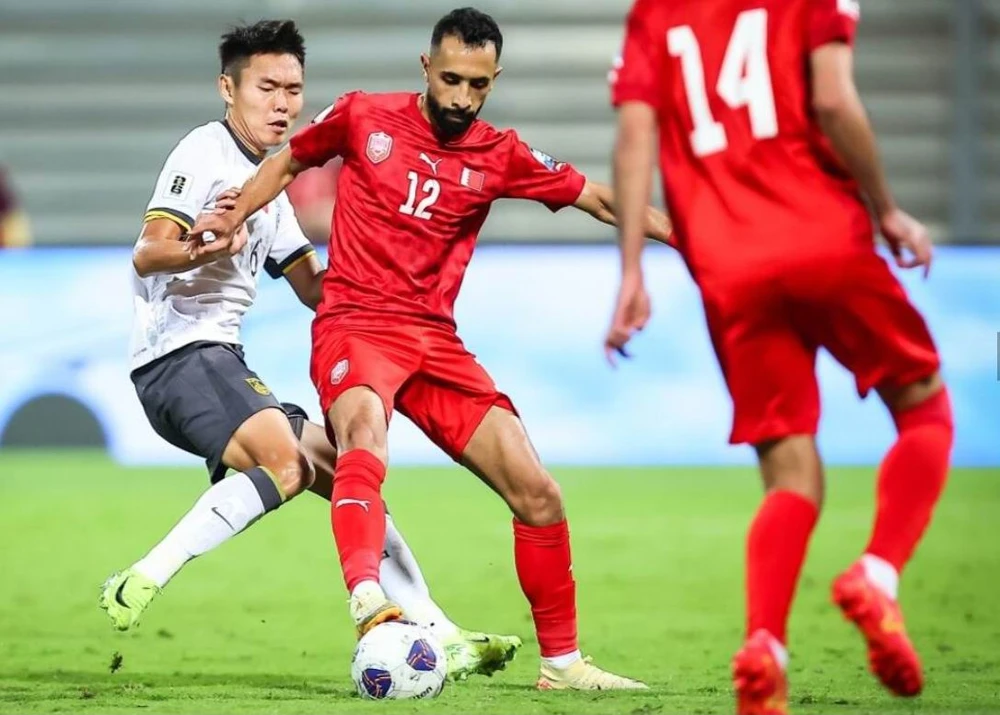 Bất ngờ đánh bại chủ nhà Bahrain tối 14-11, tuyển Trung Quốc tự tin dâng cao. Ảnh:AFC