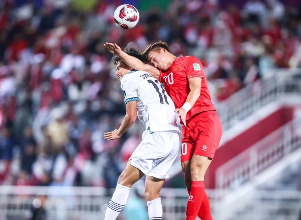 Tuyển Việt Nam tại VCK Asian Cup 2023. Ảnh:CTP