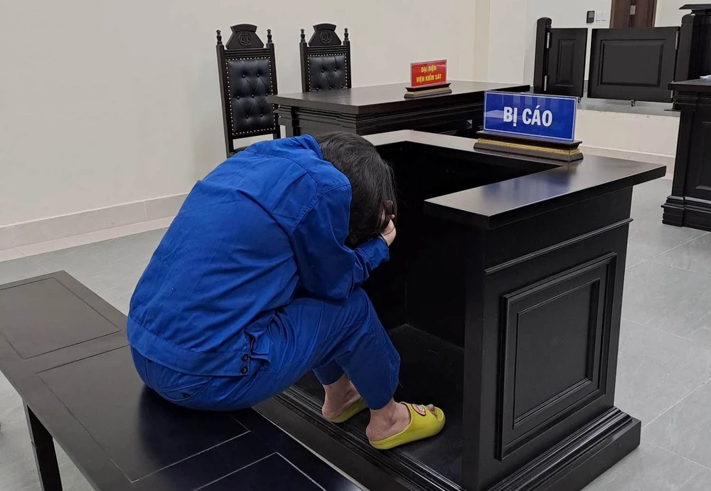 Bị cáo Nguyễn Thị Việt. Ảnh: BT