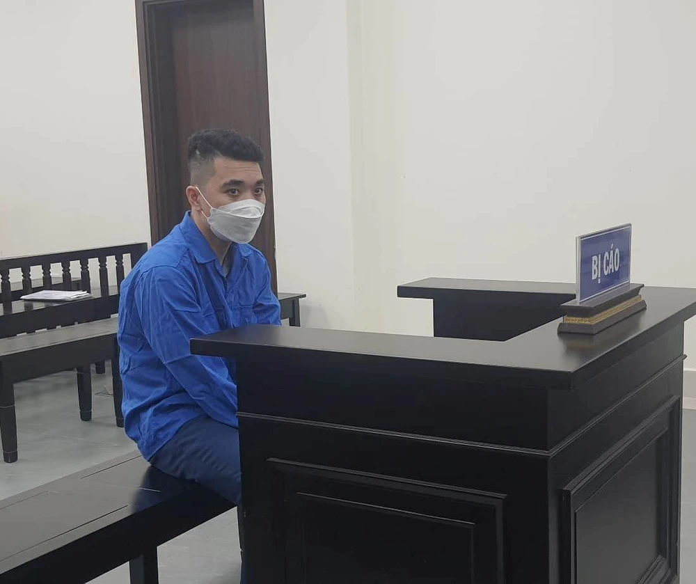 Bị cáo Nguyễn Xuân Huy. Ảnh: VD