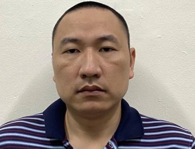 Phan Sơn Tùng thời điểm bị bắt. Ảnh: CTV