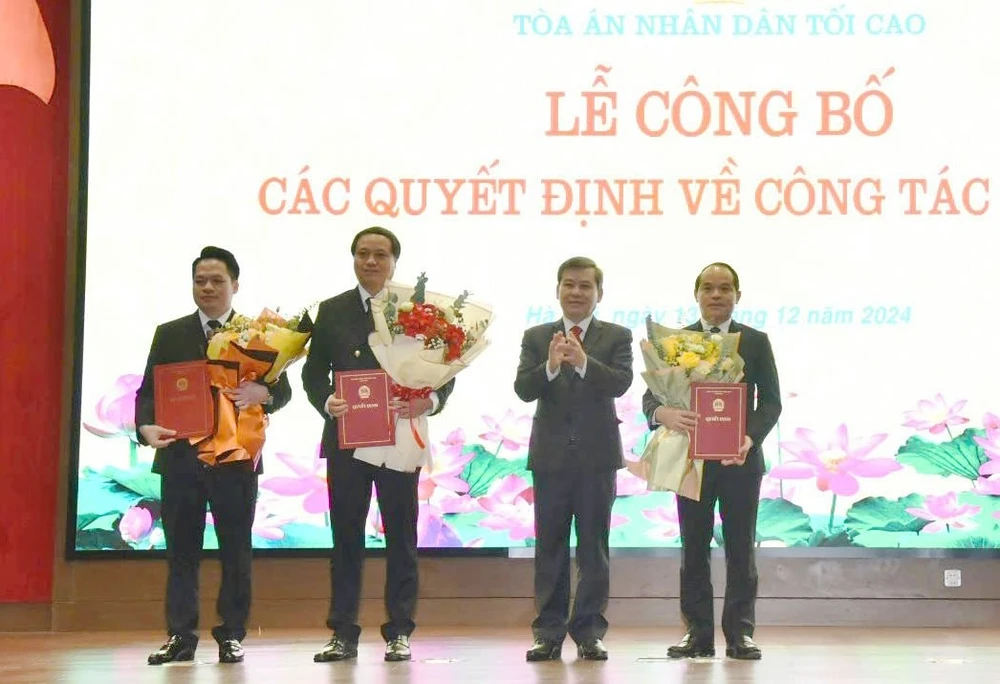 Phó Chánh án TAND Tối cao Lê Minh Trí Hội nghị.jpg