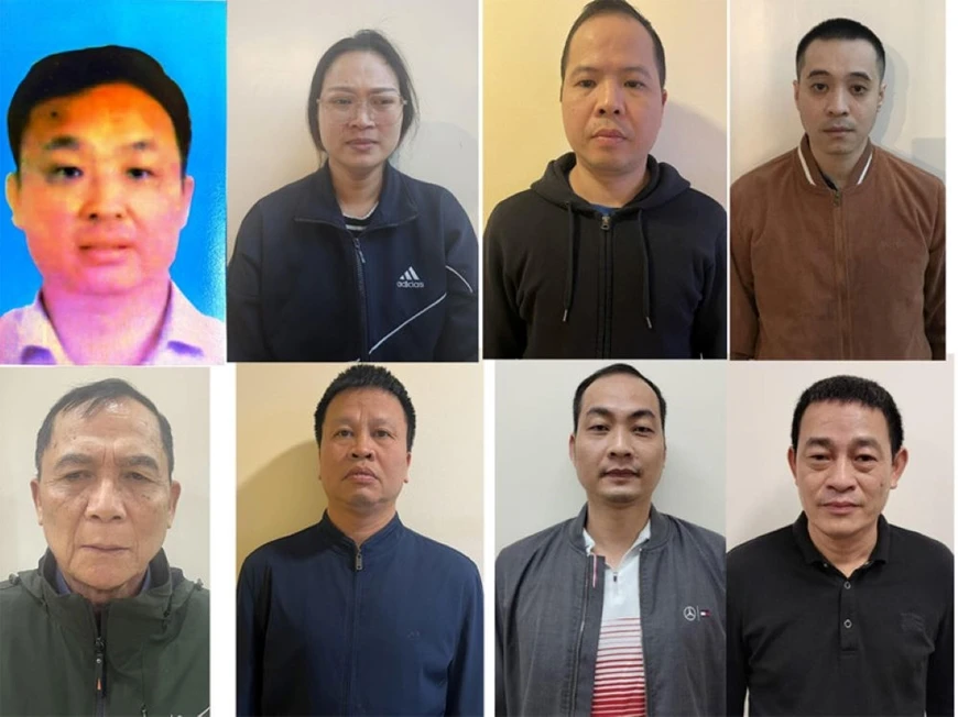 các bị can Công ty thái Dương buôn lậu đất hiếm.jpg