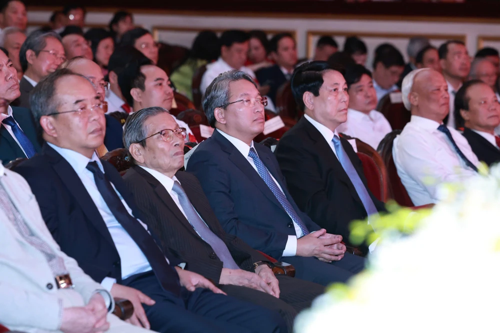 Các đại biểu tham dự Lễ kỷ niệm. Ảnh: Hoàng Huy