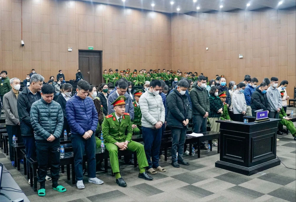 các bị cáo Trần Việt Nga Cục An toàn thực phẩm nhận hối lộ.jpg