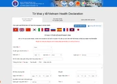 Bắt buộc khai báo y tế khi đi máy bay, tàu hỏa, xe khách