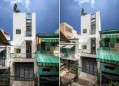 Nhà phố hẹp vẫn mát nhờ thông tầng khác biệt