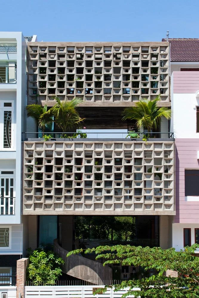 Tọa lạc tại trung tâm TP.HCM, Bình Thạnh House được thiết kế cho hai gia đình.