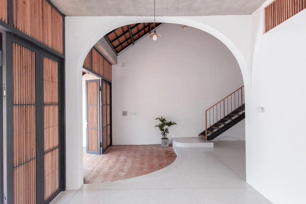 Ngôi nhà được thiết kế bởi nhóm thiết kế k59 atelier.