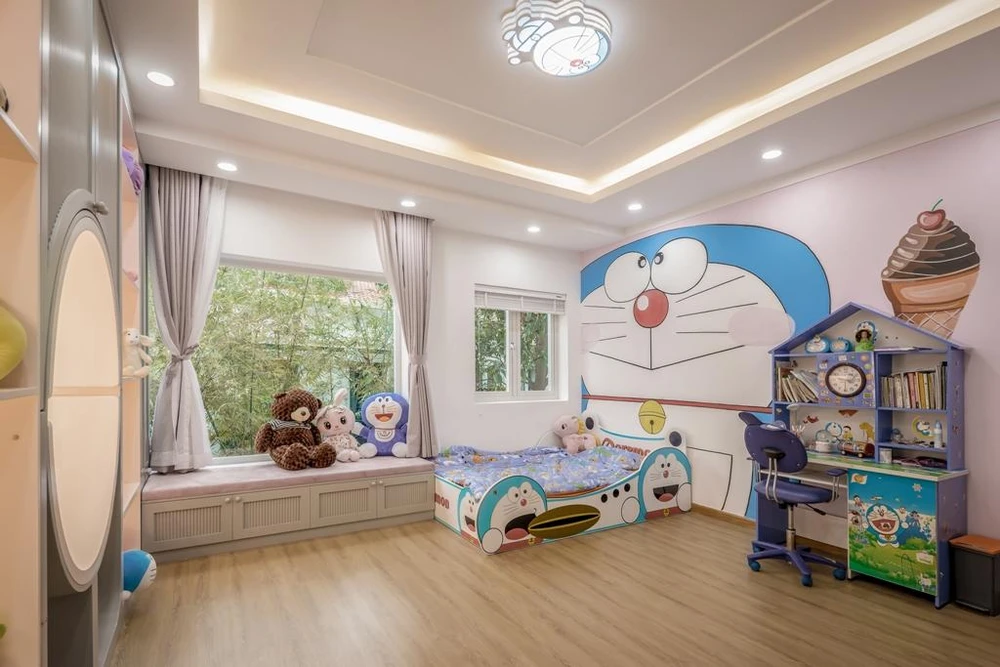 Không gian cực kì tiện nghi để bé có thể rèn luyện cách sống độc lập