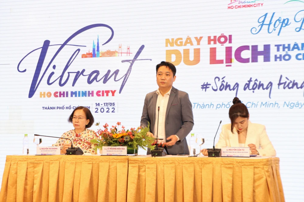 Ông Lê Trương Hiền Hoà, Phó Giám đốc Sở Du lịch TP.HCM. Ảnh: HUỲNH THƠ