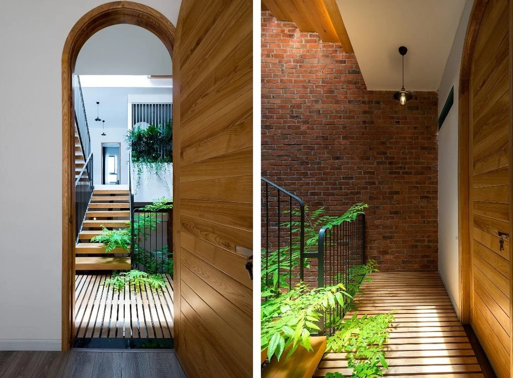 Khu vực cầu thang là khoảng không gian kết nối tất cả các khu vực trong nhà