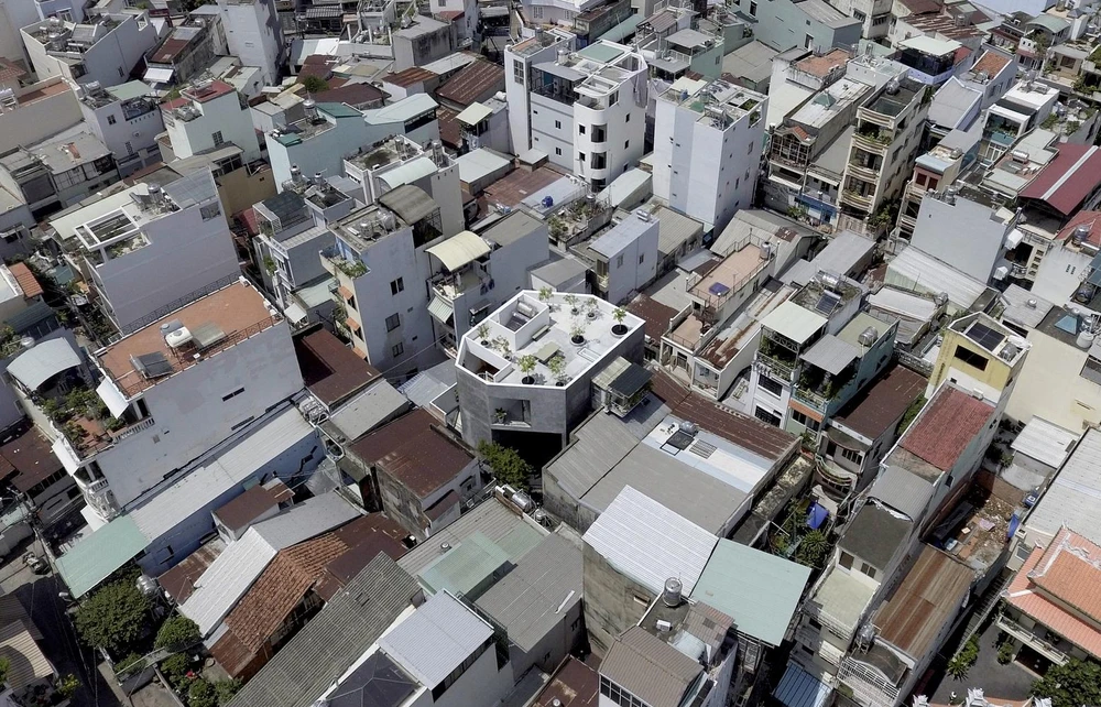 Nga house là dự án được xây dựng tại quận 10, TP.HCM.