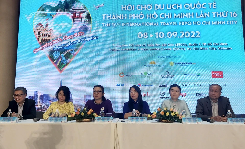 Họp báo hội chợ ITE HCMC 2022.