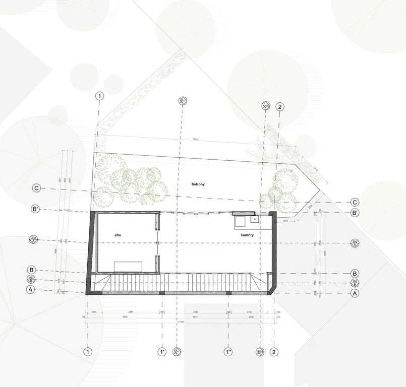Mặt bằng tầng ba