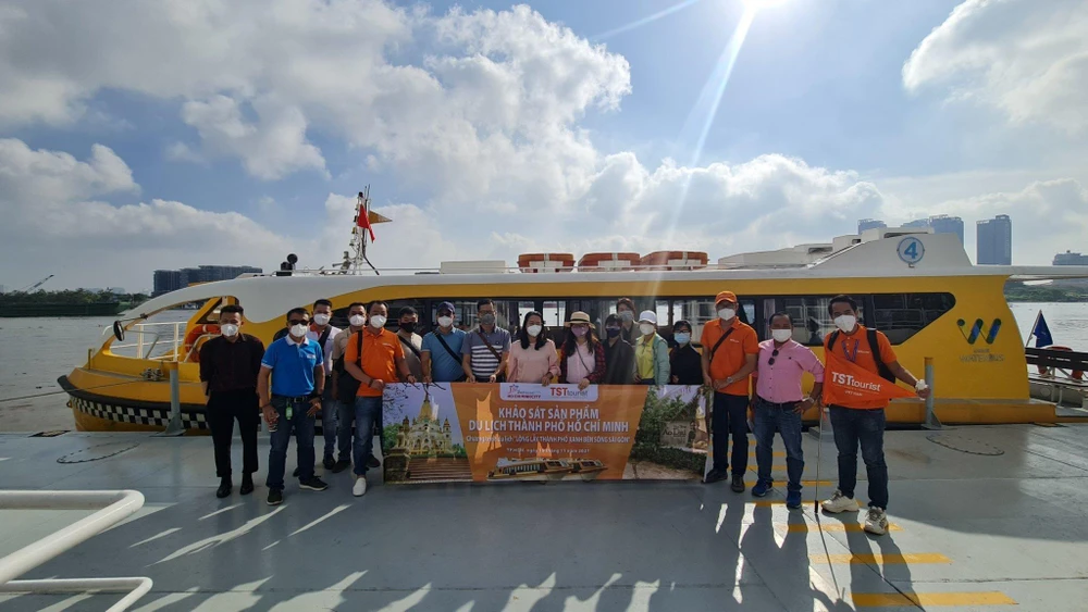 Trong thời gian qua, TP.HCM đã xây dựng nhiều sản phẩm du lịch đường thủy.