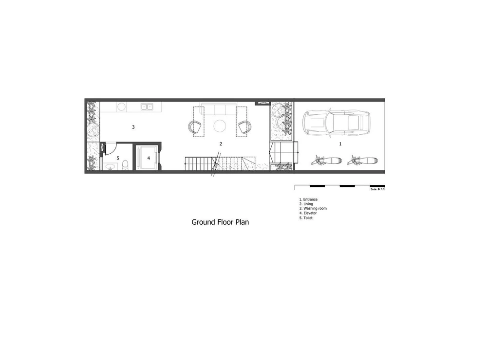 Mặt bằng tầng trệt Mặt bằng tầng trệt