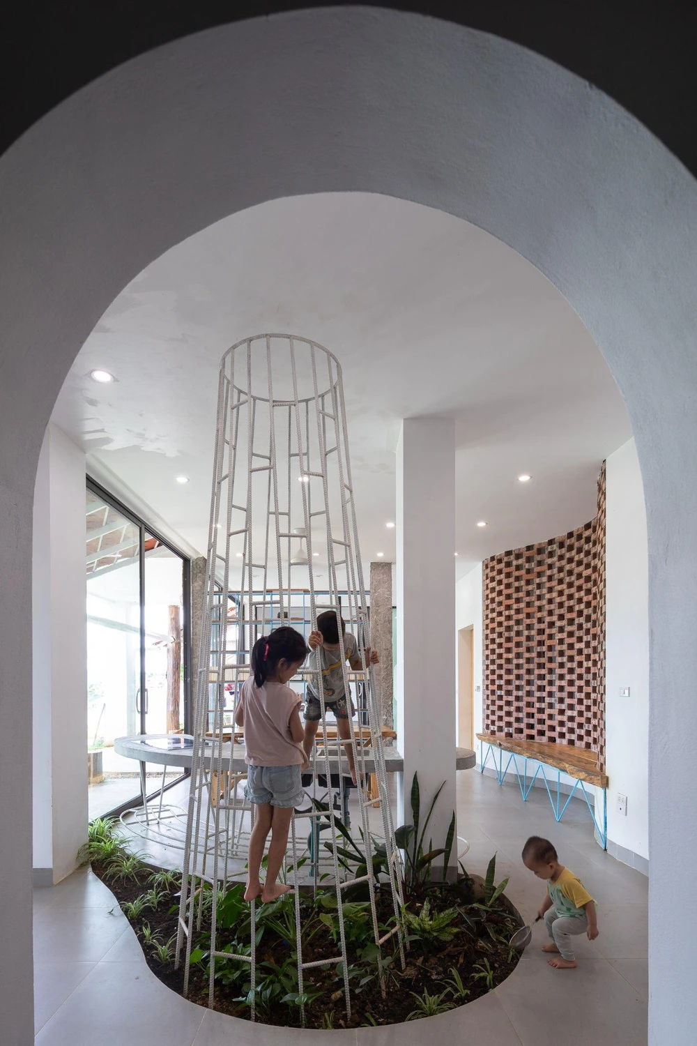 Dù ở không gian nào đều có nắng, có gió và sự riêng tư.