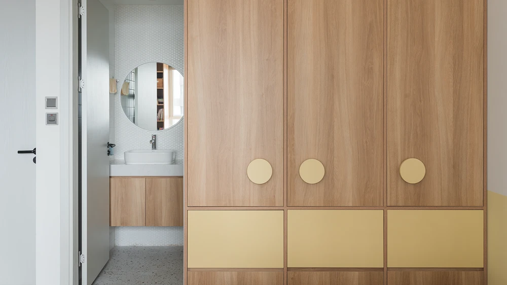 Phòng ngủ sáng, thoáng.