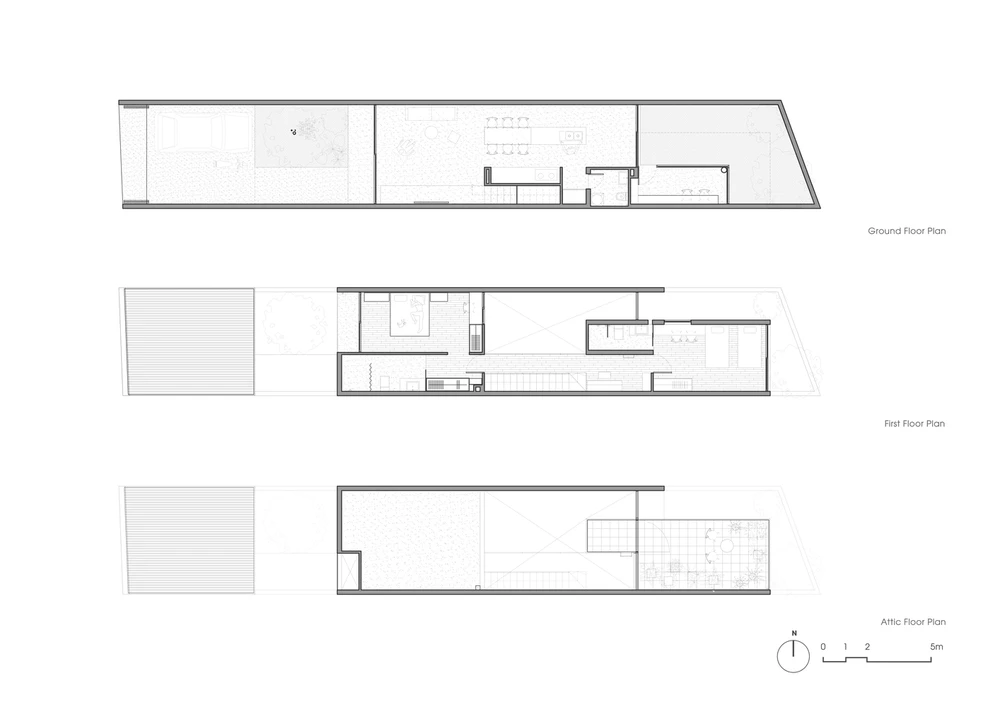 Mặt bằng ngôi nhà.